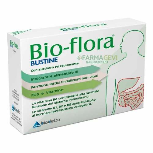 Bio-Flora 14 Bustine – Integratore con Probiotici e Prebiotici