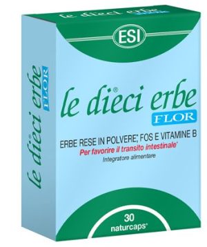 Le Dieci Erbe Flor ESI Capsule - Integratore di Principi Vegetali
