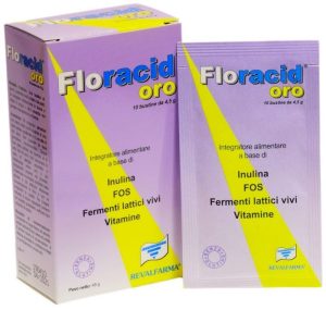 Floracid Oro Fermenti Lattici Vivi - 10 Bustine da 4,5 g