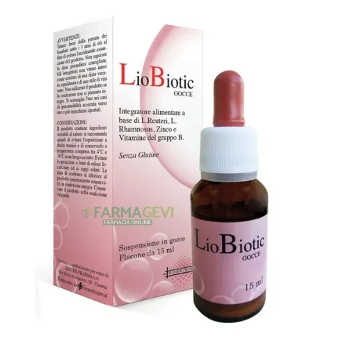 Liobiotic Gocce 15 ml – Integratore per l'Equilibrio della Flora Intestinale