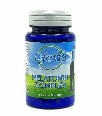 Life 120 Melatonin Complex 180 Compresse - Integratore Alimentare
