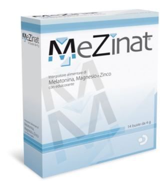 Mezinat 14 Bustine - Integratore di Melatonina, Magnesio e Zinco
