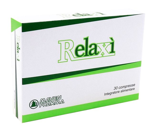 Relaxì 30 Compresse - Integratore per Favorire il Riposo Notturno