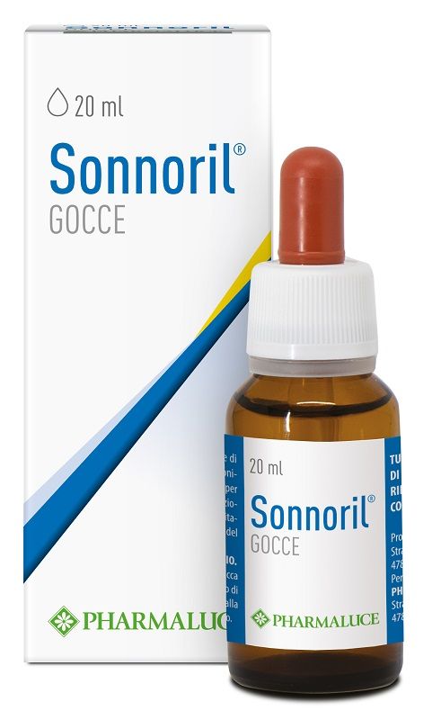 Sonnoril Gocce 20 ml - Integratore di Melatonina e Triptofano