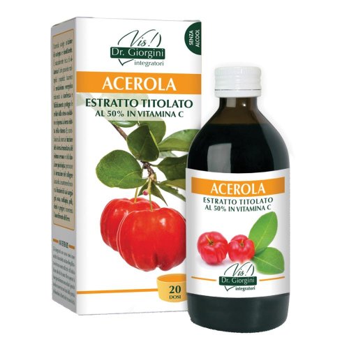 Acerola Estratto Titolato al 50% Dr. Giorgini 200ml