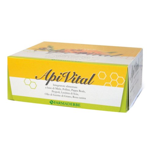 Apivital 15/30 Flaconcini - Integratore di Miele e Propoli d'Api