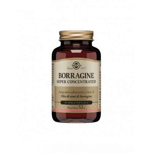 Solgar Borragine Super Concentrated 30 Perle - Integratore di Borragine