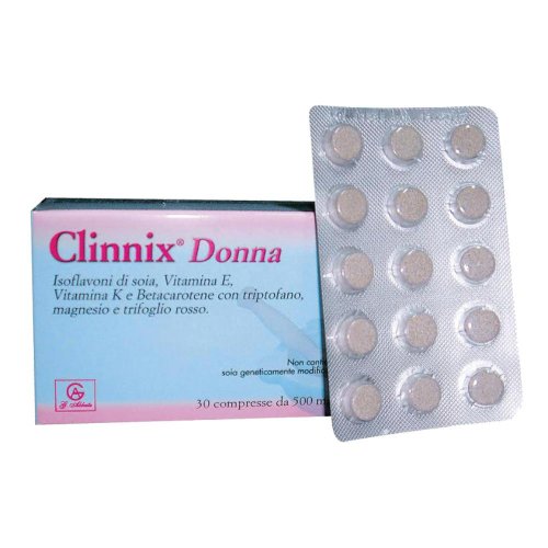 Clinnix Donna 30 Compresse - Integratore di Isoflavoni di Soia e Vitamina E