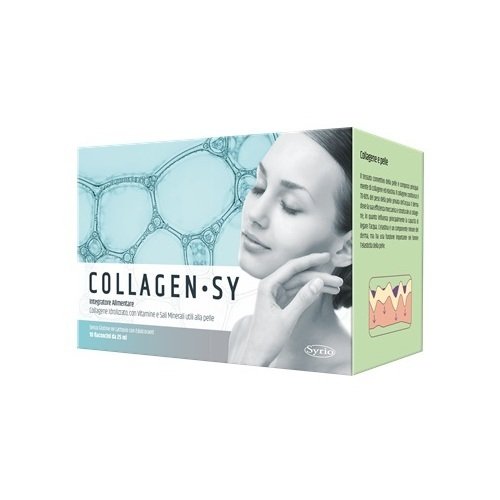 Collagen-Sy Syrio 10 Flaconi - Integratore di Collagene Idrolizzato