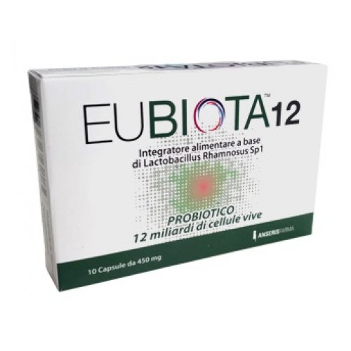 Eubiota 12 10 Capsule - Integratore per Salute Gastro-Intestinale