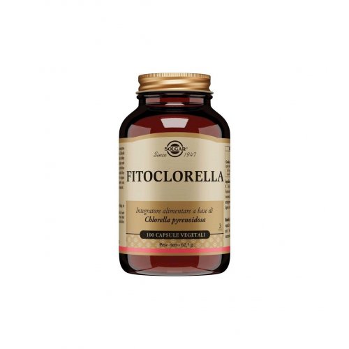 Fitoclorella Solgar 100 Capsule - Integratore di Alga Clorella