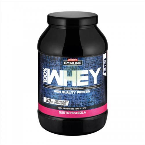 Gymline 100% Whey Concentrate Fragola 900 Grammi