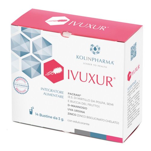 Ivuxur 14 Bustine - Integratore di Cranberry e D-Mannosio