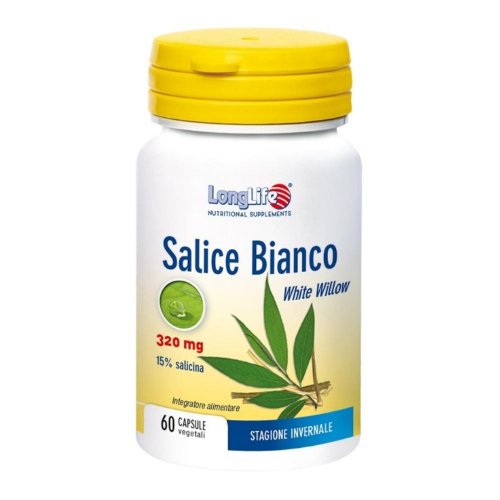 Longlife Salice Bianco 60 Capsule 320 mg - Integratore per Articolazioni