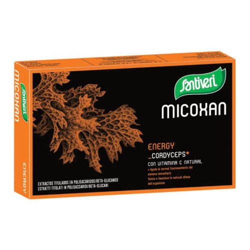 Micoxan Energy 40 Capsule - Integratore Tonico per Stanchezza