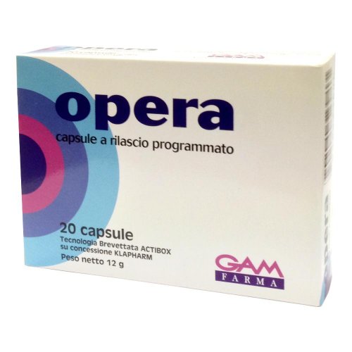 Opera Integratore con Azione Antinfiammatoria - 20 Capsule