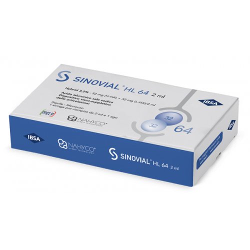 Sinovial HL 64 Siringa da 2ml per Dolori alle Articolazioni