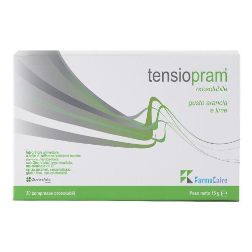 Tensiopram Orosolubile 30 Compresse - Integratore di Tè verde