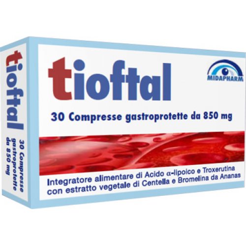 Tioftal 30 Compresse - Integratore per Protezione Capillare