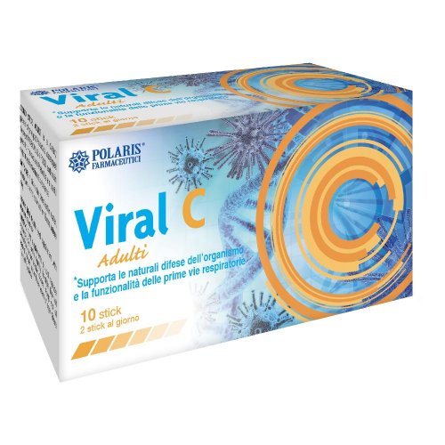 Viral C Adulti 10 Stick - Integratore di Salice ed Echinacea