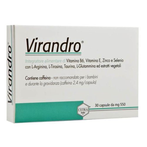 Virandro 30 Compresse - Integratore Tonificante e Stimolante