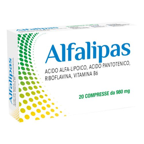 Alfalipas 20 Compresse - Integratore di Acido Alfa-Lipoico