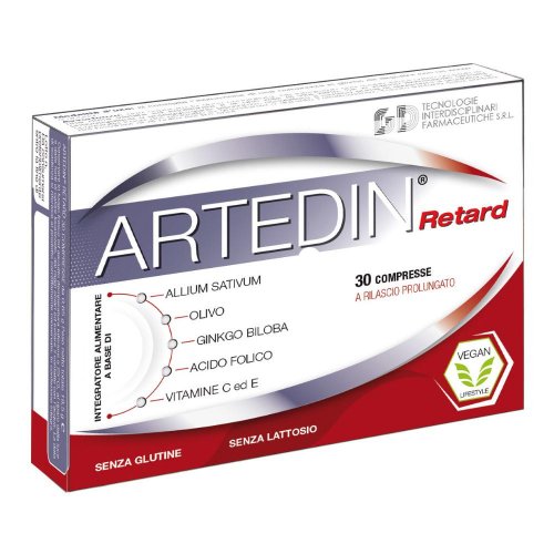 Artedin Retard 30 Compresse - Integratore per Livelli Normali di Trigliceridi