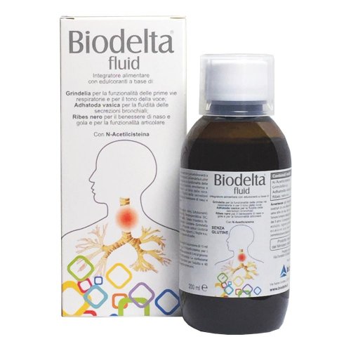 Biodelta Fluid - Sciroppo per Benessere di Naso e Gola 200 ml