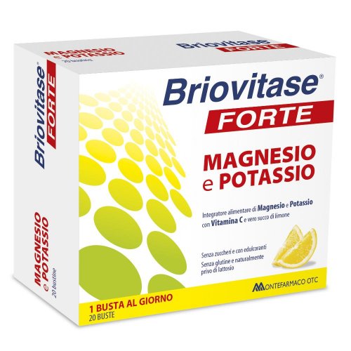 Briovitase Forte 20 Bustine - Integratore di Magnesio e Potassio