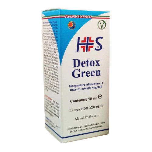 Detox Green Herboplanet 50 ml - Gocce per Funzionalità Epatica