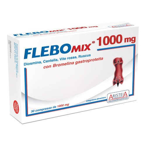 Flebomix 1000 mg 30-60-90 Compresse - Integratore per Cellulite e Microcircolo