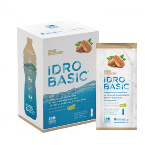 Idrobasic Mandorla 15 Bustine - Integratore di Minerali Alcalinizzanti