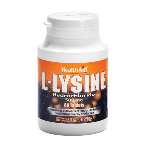L-lysine Health Aid 60 Compresse - Integratore di Lisina