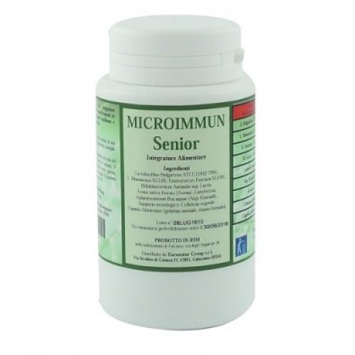 Microimmun Senior 30 Capsule - Integratore per Transito Intestinale