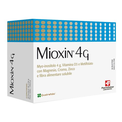 Mioxin 4G 30 Bustine - Integratore di Myo-Inositolo e Vitamina D3