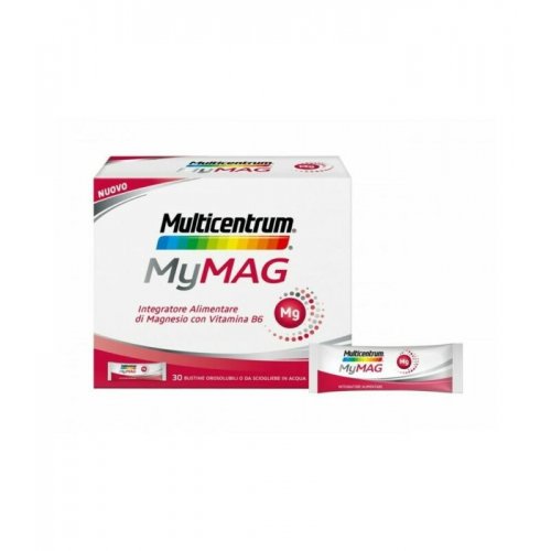 Multicentrum Mymag 30 Bustine - Integratore di Magnesio e Vitamina B6