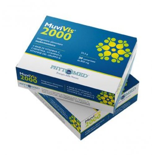 Muvivis 2000 30 Compresse - Integratore Multivitaminico per Stanchezza