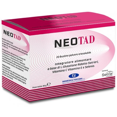 Neotad 20 Bustine - Integratore per Protezione delle Cellule dallo Stress Ossidativo