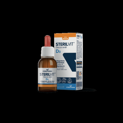 Sterilvit D3 Gocce 5ml - Integratore di Vitamina D3