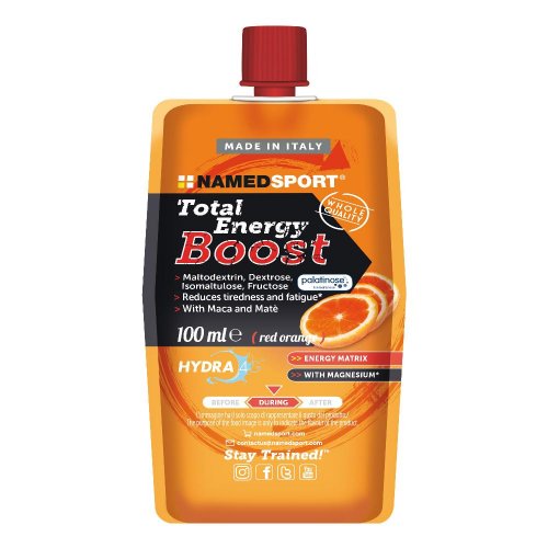 Total Energy Boost Red Orange 100 ml per Sportivi