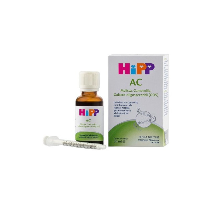 Hipp AC Gocce per Neonati 30 ml - Integratore per Transito Intestinale