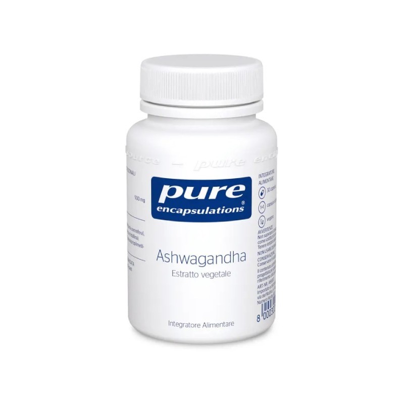 Ashwagandha Pure Encapsulations 30 Capsule - Integratore Ricostituente