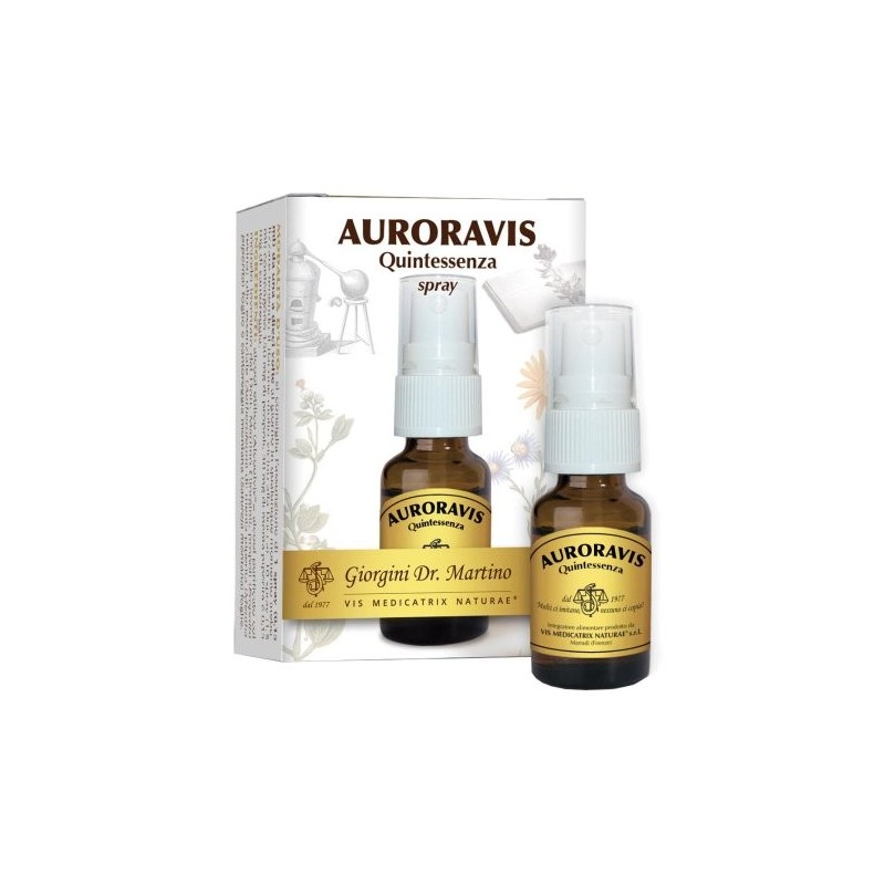 Auroravis Quintessenza Spray Dr. Giorgini 15 ml - Integratore Digestivo