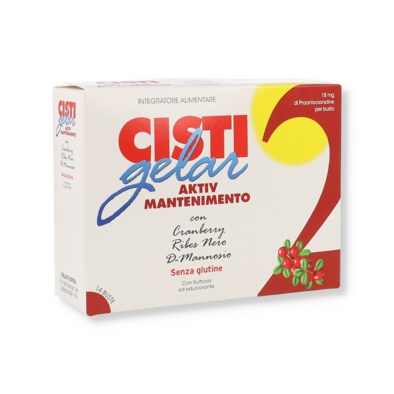 Cistigelar Aktiv 2 14 Buste - Integratore per Apparato Urogenitale