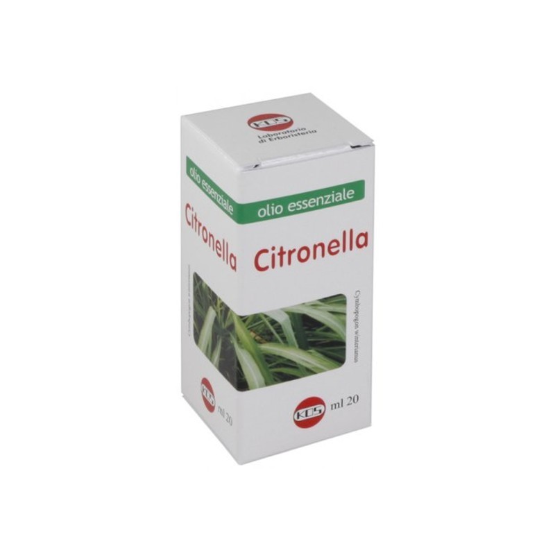 Citronella Olio Essenziale KOS 20 ml - Integratore per il Rilassamento