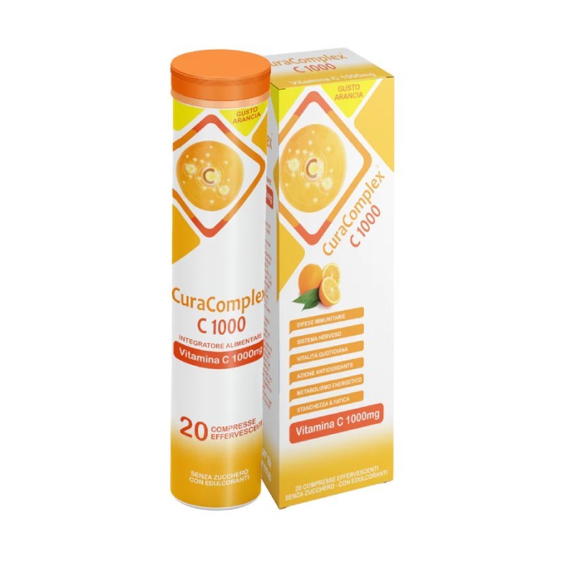 CuraComplex C 1000 20 Compresse - Vitamina C per Difese Immunitarie