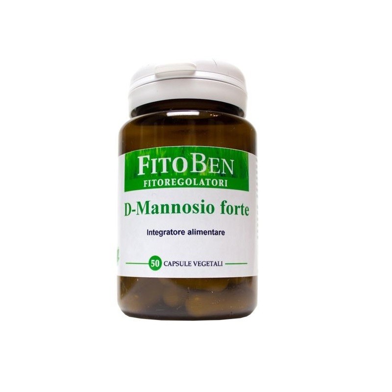 D-Mannosio Forte Fitoben 50 Capsule - Integratore per la Cistite