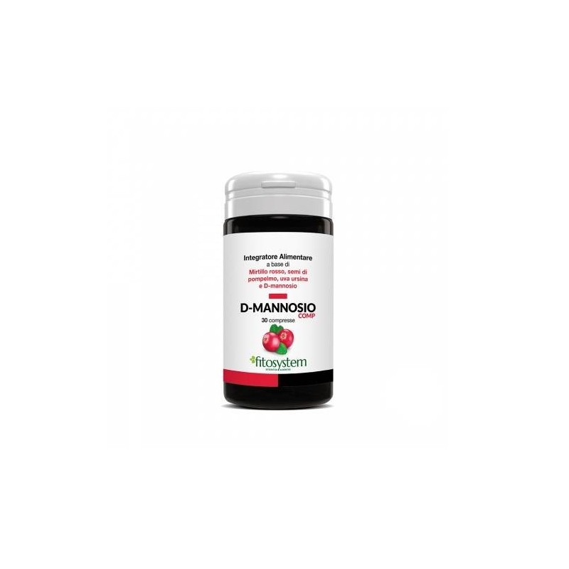 D-Mannosio Comp Fitosystem 30 Compresse - Integratore per le Vie Urinarie