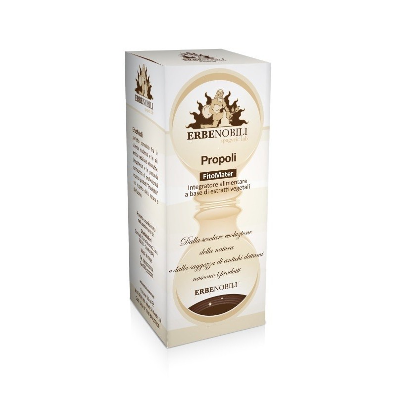 Fitomater Propoli Erbenobili 50 ml - Integratore per Vie Respiratorie