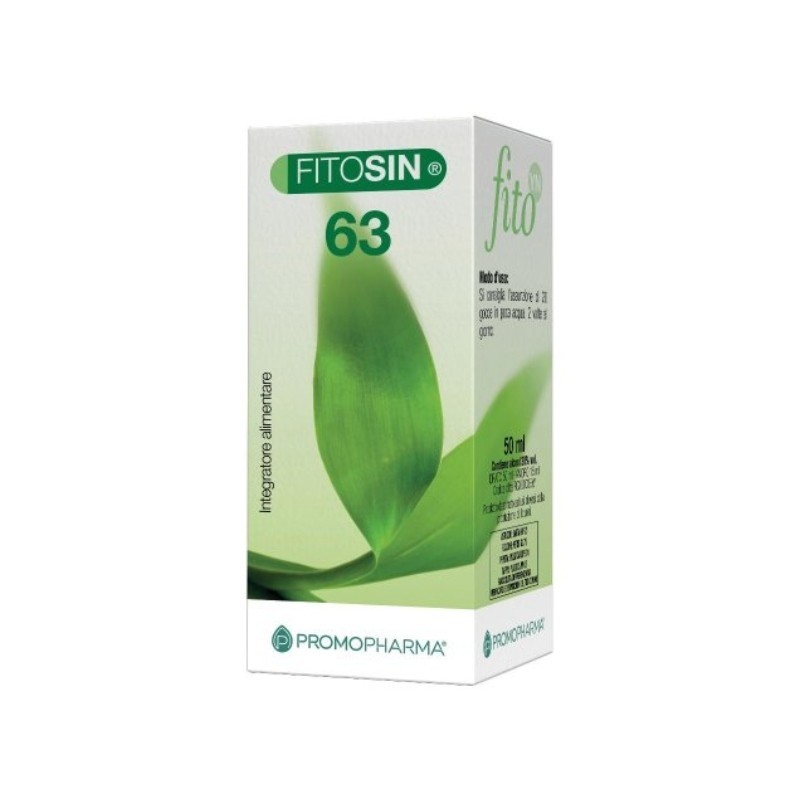 Fitosin 63 Gocce da 50 ml - Integratore Naturale per la Tiroide